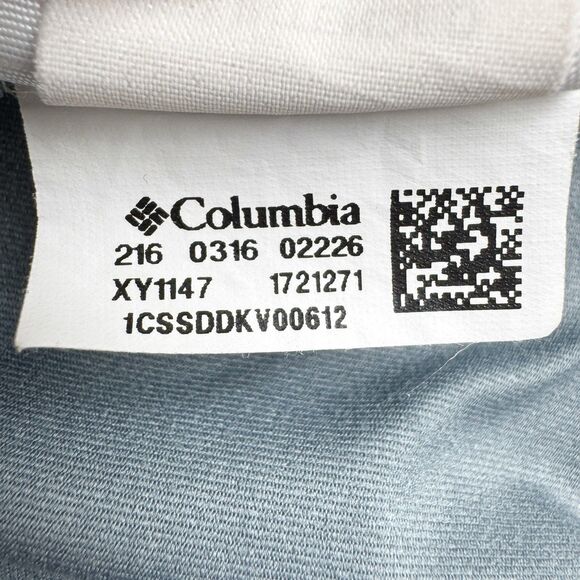 Columbia Long-Sleeve Shirt Kids Size XS 6/7 Gray Camouflage Camo Athletic - Picture 10 of 10